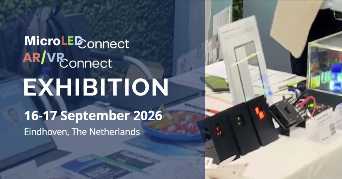 MicroLED Connect & AR/VR Connect Exhibition 2026, Eindhoven
